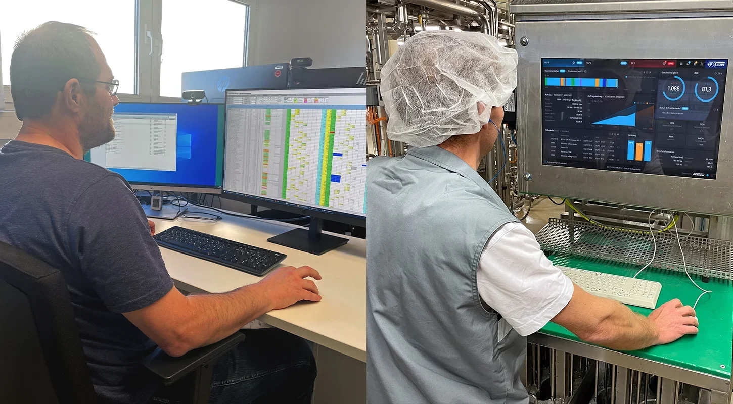 GKC FELIX and GAMED OEE Analyser in action
