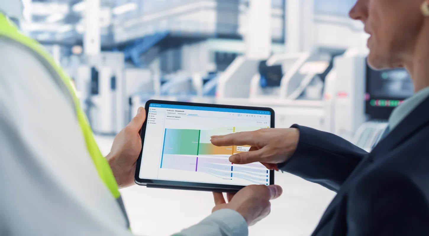 Kollegen bei der Arbeit